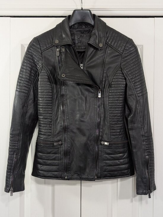 Bod & Christensen Jackets & Blazers - Bod & Christensen Black Leather Jacket
